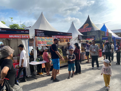 MotoGP, Rekor, MotoGP Mandalika Sedot 140 Ribu Penonton, Jumlah Transaksi Hingga Rp 1,9 Milyar