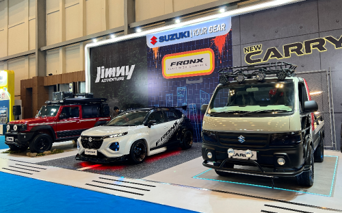 Suzuki , Suzuki Fronx, Suzuki Jimny, Suzuki Carry, Suzuki Fronx, Jimny 5-door dan New Carry Mode Ganteng, Gokil Sentuhan Modifikasinya