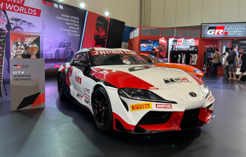 Toyota, Toyota Supra Mk4 Tunggangan Brian O'Conner di film Fast and Furious Pamer di IMX 2025