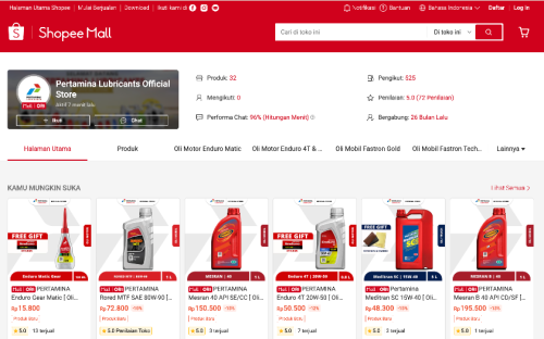 Ngeri Palsu, Beli Oli Pertamina Asli Sekarang di E-commerce Resmi Aja!