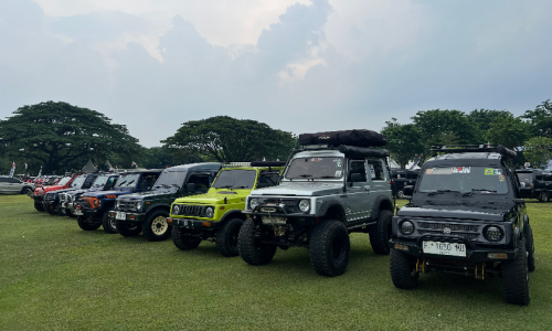 Salut, 2.200  Komunitas Mobil Suzuki Kumpul dan Guyup di Jambore Suzuki Club 2025