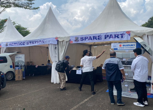 Salut, 2.200  Komunitas Mobil Suzuki Kumpul dan Guyup di Jambore Suzuki Club 2025