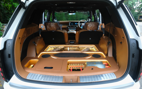 Pertama, Hyundai Palisade Hybrid Dijejali Audio Kelas Wahid, Jok Baris Ketiga Copot!