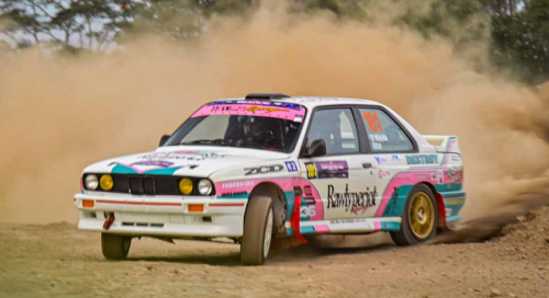 El Mayka Sungkar Dampingi Ayahnya Juara Kelas R2 Kejurnas Sprint Rally Seri-5 Semarang