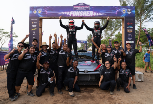 Tunggangi Toyota GR Yaris Rally2, Ryan Nirwan Raih Gelar Juara Nasional Sprint Rally 2025