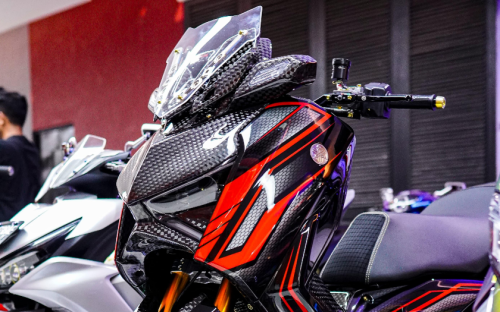 Yamaha, Modifikasi Yamaha XMAX Ratusan Juta Berkonsep Black Mamba, Berikut Spesifikasi Lengkapnya