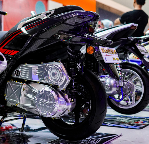 Modifikasi Yamaha XMAX Ratusan Juta Berkonsep Black Mamba, Berikut Spesifikasi Lengkapnya
