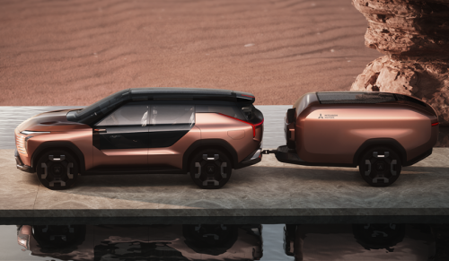 Mirip Destinator, Mitsubishi Kenalkan SUV Concept Mitsubishi Elevance PHEV