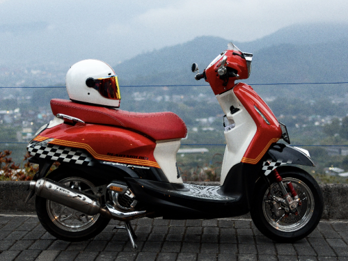 Yamaha, Tren Modifikasi Yamaha Grand Filano Hybrid, Cocok buat Jiwa Muda dan Ingin Tampil Beda