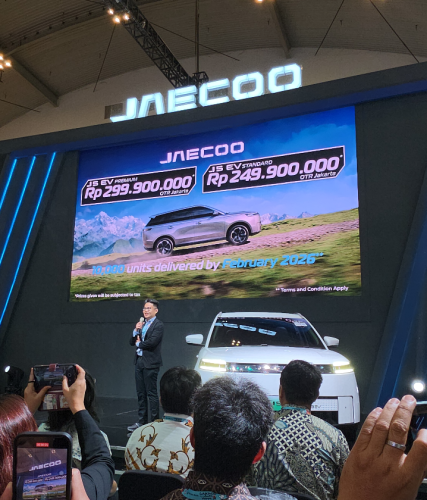 Jaecoo, Sudah Tembus 6.000-an SPK, Harga Jaecoo J5 EV Gak Jadi Naik