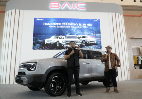 BAIC, 100 Konsumen Sambut Penyerahan Pertama BAIC BJ30 Hybrid