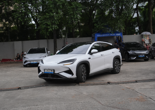 BYD, Test Drive, BYD Atto1 Jadi Model Paling Diminati di Area Test Drive GJAW 2025