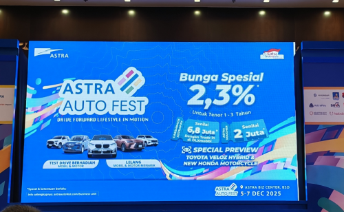 Astra Auto Fest Kembali Digelar Tiga Hari, Banyak Promo Gila-gilaan di Akhir Tahun