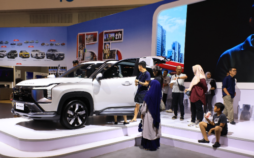 Mitsubishi, Test Drive, Pencapaian Fantastis Mitsubishi di GJAW 2025, 1.975 SPK dari 500 Orang Test Drive