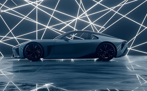 Mobil Konsep EV Lexus LFA, Sport Car Sangar Tampil Futuristis