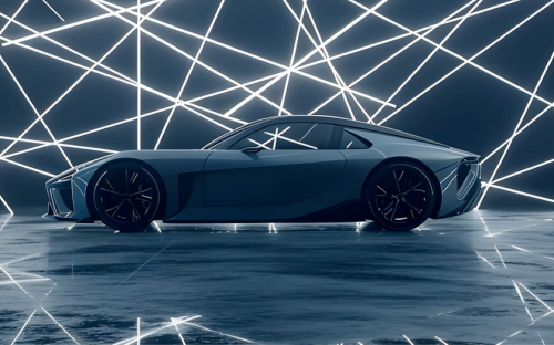 Lexus LFA, Mobil Konsep EV Lexus LFA, Sport Car Sangar Tampil Futuristis