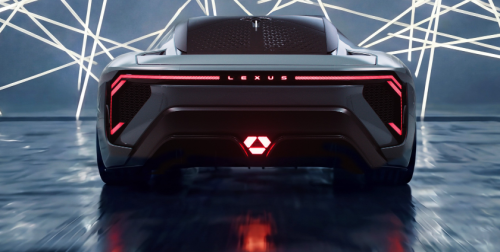 Lexus, Lexus LFA, Mobil Konsep EV Lexus LFA, Sport Car Sangar Tampil Futuristis