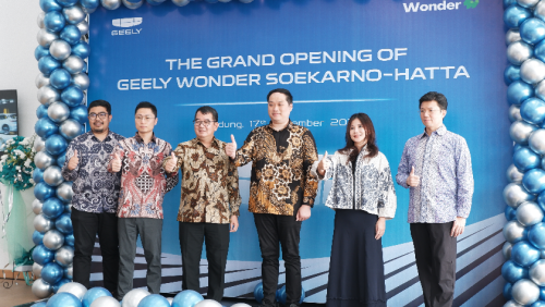 Geely Buka Dealer Terbesar di Bandung, Gandeng Wonder Group dengan Layanan 3S dan Body Repair