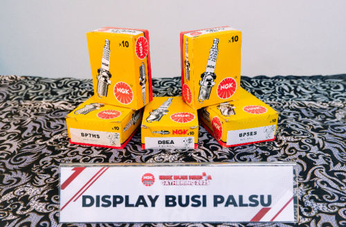 Niterra Mobility Indonesia Musnahkan Ribuan Busi Palsu NGK