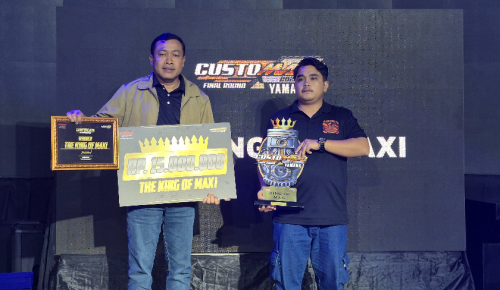 Yamaha XMAX Anak Medan Ini Sabet King of MAXI di CustoMAXI 2025, Modifikasinya Gokil!