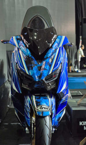 Yamaha, Yamaha XMAX Anak Medan Ini Sabet King of MAXI di CustoMAXI 2025, Modifikasinya Gokil!
