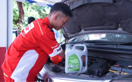 Servis Kendaraan Jadi Lebih Nyaman, Pertamina Lubricants Resmikan Enduro Service di SPBU