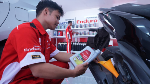 Servis Kendaraan Jadi Lebih Nyaman, Pertamina Lubricants Resmikan Enduro Service di SPBU