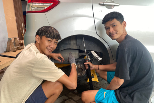 Modal Rp 300 Ribu, Cara Atasi Sokbreker Limbung Kembali Stabil