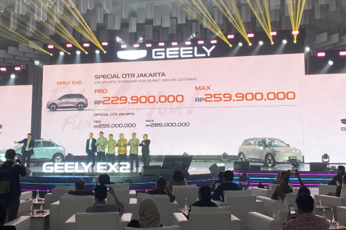 Harga Geely EX2 Resmi Rilis, Ada Promo Khusus 2.000 Pemesan Pertama