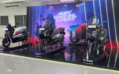 Yamaha, Yamaha Rilis TMAX Terbaru, Sekaligus NMAX dan XMAX Special Livery 25th Anniversary
