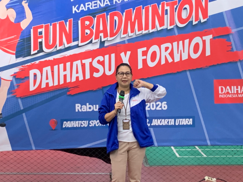 Daihatsu, Sambut Semarak Indonesia Master 2026, Daihatsu dan Forwot Mengadakan Fun Badminton