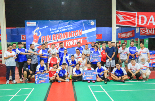 Daihatsu, Sambut Semarak Indonesia Master 2026, Daihatsu dan Forwot Mengadakan Fun Badminton