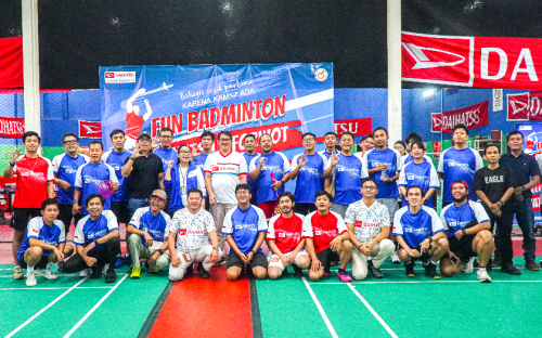 Daihatsu, Sambut Semarak Indonesia Master 2026, Daihatsu dan Forwot Mengadakan Fun Badminton