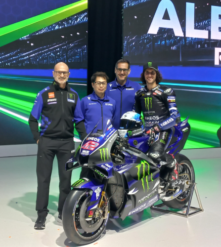 Yamaha, MotoGP, Launching Monster Energy Yamaha MotoGP di Jakarta, Mesin V4 Barang Baru di Era 4-tak untuk Yamaha