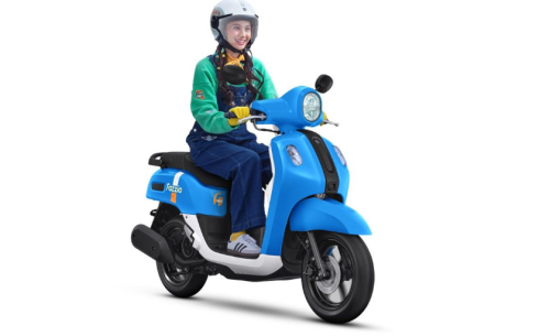 Yamaha, Yamaha Fazzio Hybrid Tampil Semakin Crazee Dengan Warna Baru
