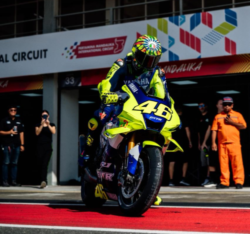 Valentino Rossi, Baru Tahu, Ini Komentar Jujur Valentino Rossi Setelah Jajal Sirkuit Mandalika