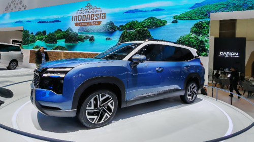 Wuling, Wuling Eksion Tampil Perdana di IIMS 2026, Harga Belum Rilis Saat Ini