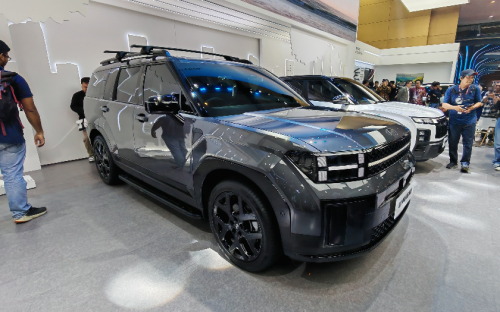 Hyundai Ioniq, Hyundai, Hyundai Santa Fe, Bukan Ioniq 9, Hyundai Meluncurkan All New Santa Fe XRT di IIMS 2026, Harga Masih Dibawah 1 M