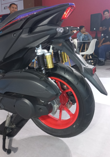 Yamaha, MotoGP, Spesial Yamaha Aerox Alpha Turbo Warna Prima Pramac Yamaha MotoGP di IIMS 2026