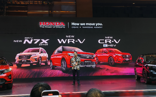 Honda, Honda BR-V, Honda CR-V, Honda e, Manarik Pengunjung IIMS 2026, Honda Segarkan WR-V, CR-V e:HEV dan BR-V N7X