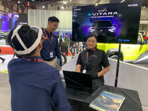 Suzuki , Test Drive, Booth Suzuki di IIMS 2026 Meriah, Ajak Pengunjung Test Drive Sambil Nonton Konser Andra and The BackBone