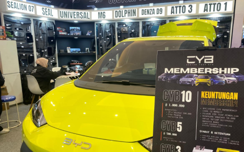 BYD, CYB Tawarkan Promo Spesial Aksesori BYD Atto 1 di IIMS 2026