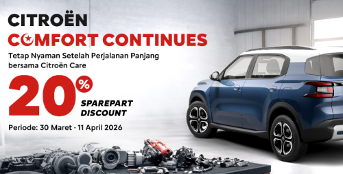 Jeep | Jeep dan Citroen Tebar Diskon Suku Cadang 25% Plus Bengkel Siaga Jelang Lebaran 2026