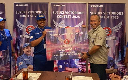 Suzuki , Heru Khabib Muslim Sabet Gelar Juara Suzuki Victorious Contest 2025
