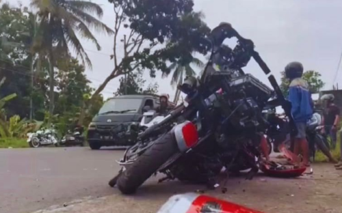 Yamaha, Tabrakan Maut Harley-Davidson dan Yamaha Jupiter MX di Kulonprogo Yogyakarta, 1 Korban Meninggal Dunia