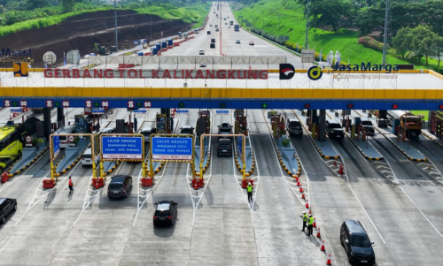 Gerang Tol Kalikangkung Meningkat Tajam, Tembus 2.000 Lebih Mobil Tiap Jam