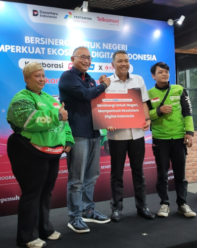 Pertamina Gandeng Telkomsel Luncurkan Ekosistem Digital Untuk Bantu Ringankan Ojek Online