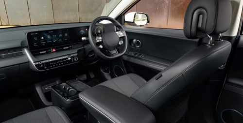 Hyundai, Hyundai Ioniq 5, Hyundai Ioniq, Tesla, Bocor Prototipe Hyundai Ioniq 5 Facelift dengan Interior Tanpa Tombol Ala Tesla