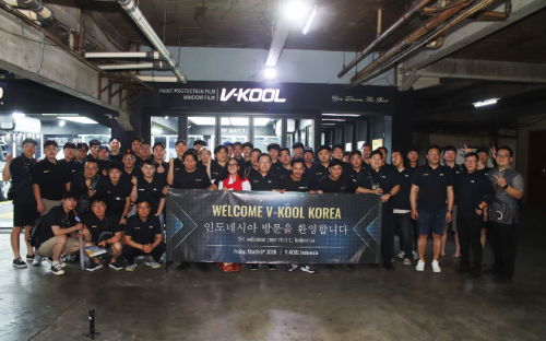 Sinergi Global, Kunjungan Eksklusif Tim V-KOOL Korea Selatan di Flagship Outlet SCBD