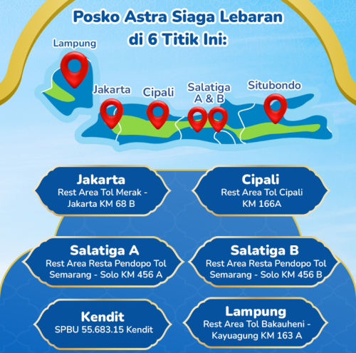 Daihatsu, Jangan Kelewatan, Cek 6 Rest Area yang Ada Posko Siaga Daihatsu